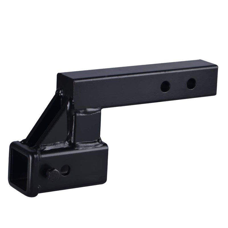 Towever 84122 Receiver Hitch Extender with 4" Drop/Rise, 9" Extension, Hitch Riser Solid Tube (GTW/TW 5000/500 LBS) with Pin and Clip - Image 5